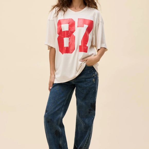 Daydreamer 87 Oversized Jersey Tee - Picture 3 of 7